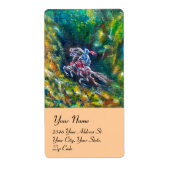 KNIGHT LANCELOT, HORSE RIST IN GROENBOSTER ETIKET (Voorkant)