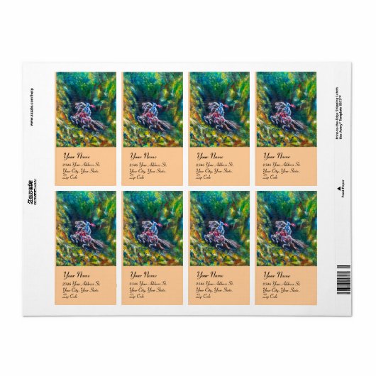 KNIGHT LANCELOT, HORSE RIST IN GROENBOSTER ETIKET (Full Sheet)