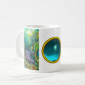 KNIGHT LANCELOT, HORSE RIST IN GROENBOSTER KOFFIEMOK (Voorkant links)