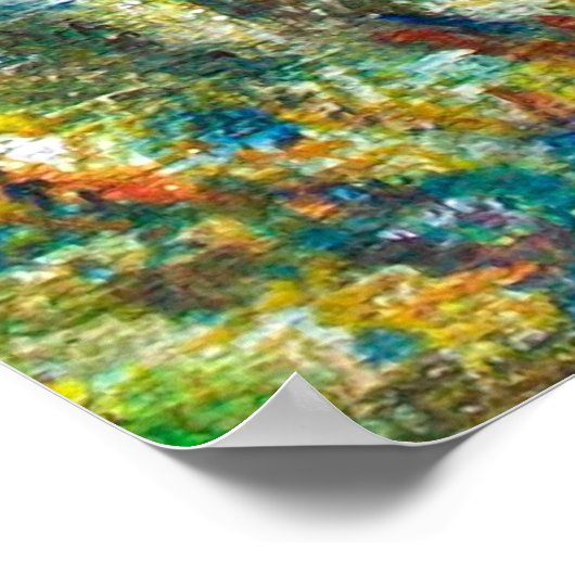 KNIGHT LANCELOT, HORSE RIST IN GROENBOSTER POSTER (Hoek)