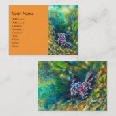 KNIGHT LANCELOT, HORSE RIST IN GROENBOSTER VISITEKAARTJE (Voorkant / Achterkant)