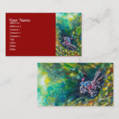 KNIGHT LANCELOT, HORSE RIST IN GROENBOSTER VISITEKAARTJE (Voorkant / Achterkant)