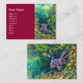 KNIGHT LANCELOT, HORSE RIST IN GROENBOSTER VISITEKAARTJE (Voorkant / Achterkant)