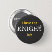 Knight Life Button (Voorkant /achterkant)