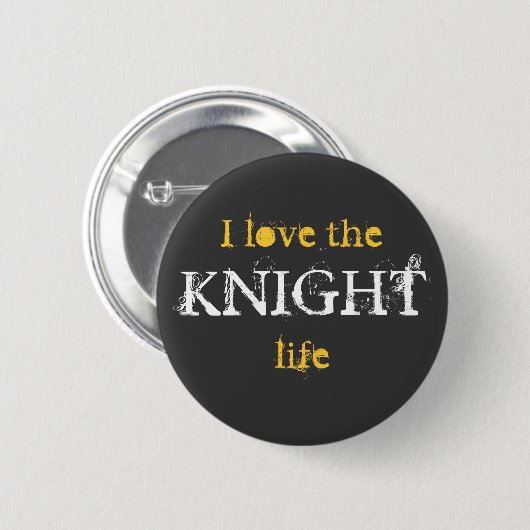 Knight Life Button (Voorkant /achterkant)