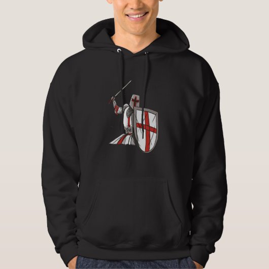 Knight Medieval and Renaissance Ren Fair Hoodie (Voorkant)