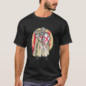 Knight Medieval en Ren Fair T-shirt (Voorkant)