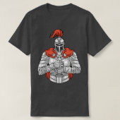Knight Medieval Knight Battle RPG Fantasy T-shirt (Design voorkant)