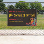 Knight Medieval of Renaissance Event Banner (Insitu)