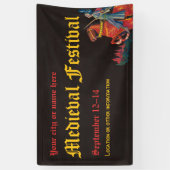 Knight Medieval of Renaissance Event Banner (Verticaal)