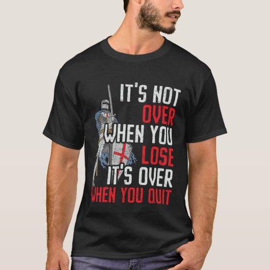 Knight  Medieval Soldier Knighthood Warrior  1 T-shirt (Voorkant)