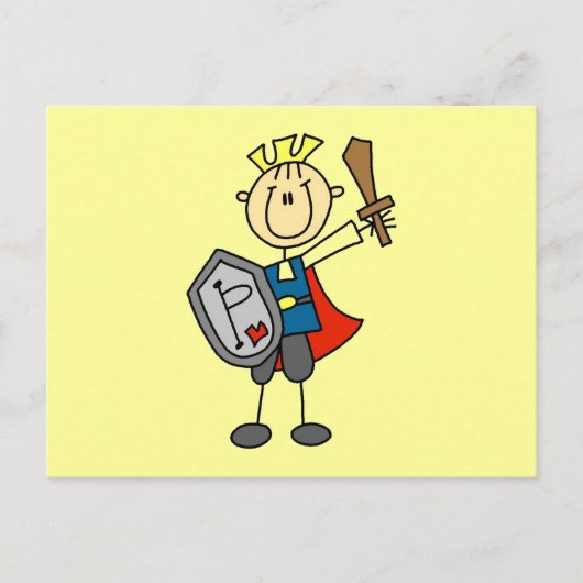 Knight met Sword Tshirts en Gifts Briefkaart (Voorkant)
