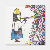 KNIGHT MUSIK Magnet (Voorkant)