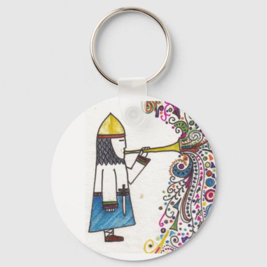 KNIGHT MUSIK Sleutelhanger (Voorkant)
