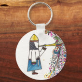 KNIGHT MUSIK Sleutelhanger (Achterkant)