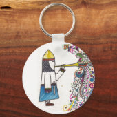 KNIGHT MUSIK Sleutelhanger (Voorkant)