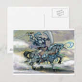 Knight n Dragon Briefkaart (Voorkant / Achterkant)