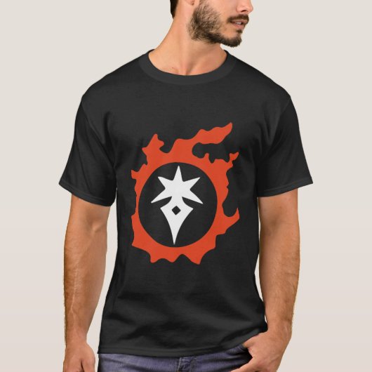 Knight of Darkness Warriors of Light & Darkness P T-shirt (Voorkant)