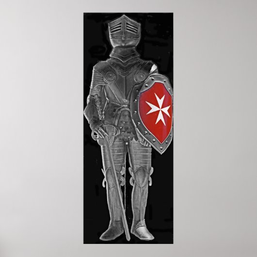 Knight of St John, Malta (1) Poster (Voorkant)