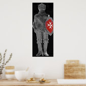 Knight of St John, Malta (1) Poster (Keuken)
