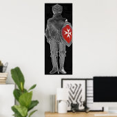 Knight of St John, Malta (1) Poster (Thuiskantoor)