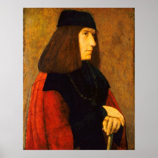 Knight of the Golden Fleece, Jean Perréal Fine Art Poster (Voorkant)