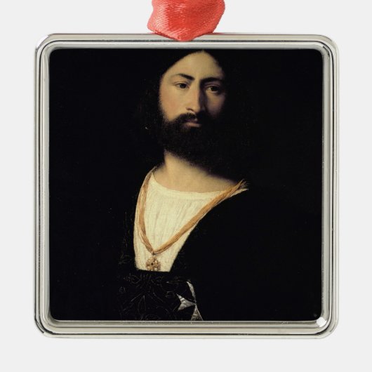 Knight of the Order of Malta Metalen Ornament (Voorkant)