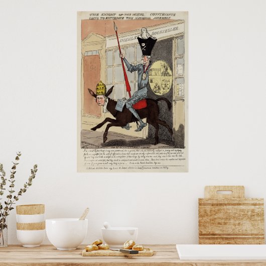 Knight of the Wjamul Countenance Poster (Keuken)