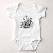 Knight on Horsback Infant's Shirt (Voorkant)