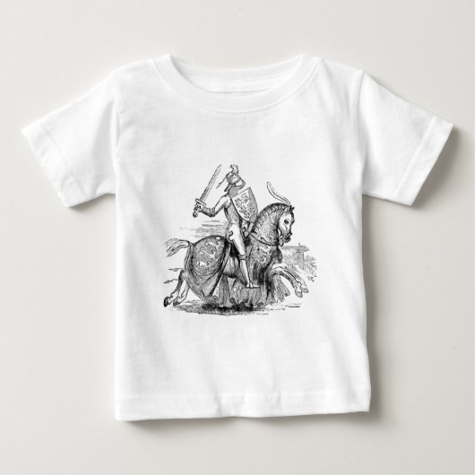 Knight on Horsback Infant's Shirt (Voorkant)