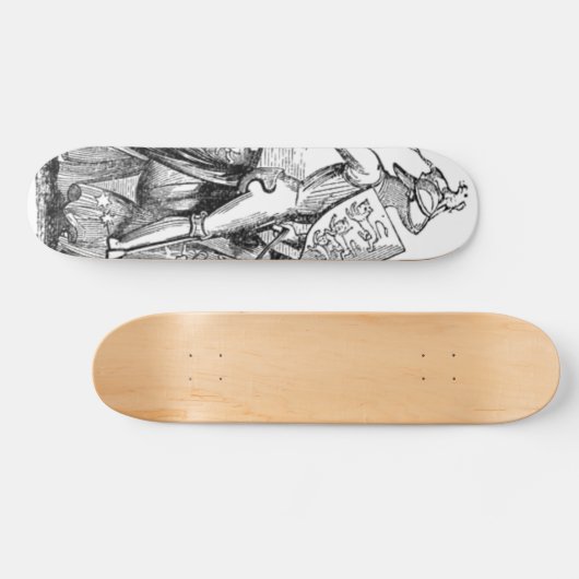 Knight on Horsback Skateboard (Horizontaal)