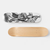 Knight on Horsback Skateboard (Horizontaal)