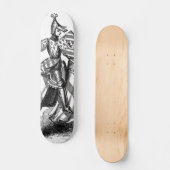 Knight on Horsback Skateboard (Voorkant)