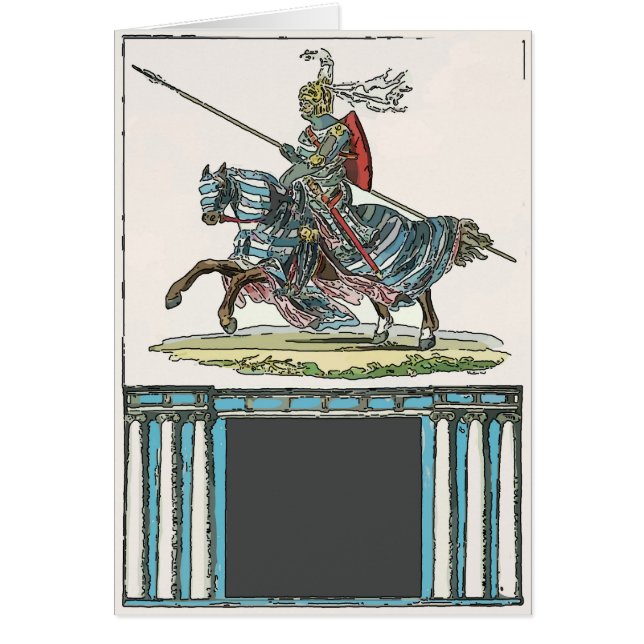 Knight on Horse (Voorkant)