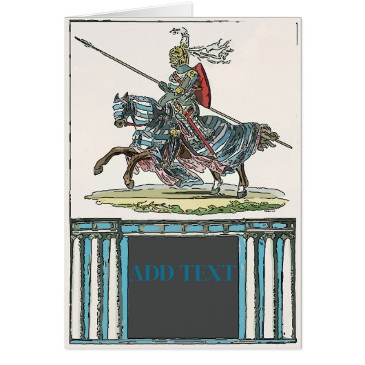 Knight on Horse (Voorkant)
