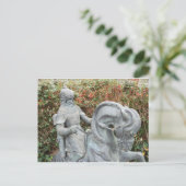 Knight on Horseback Briefkaart (Staand voorkant)