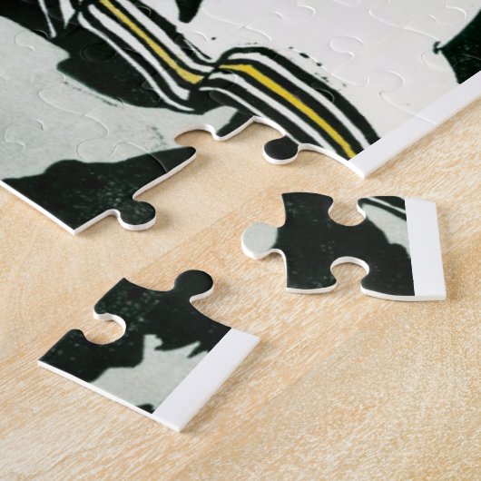 Knight on Horseback Legpuzzel (Zijkant)