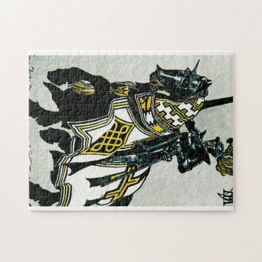 Knight on Horseback Legpuzzel (Horizontaal)