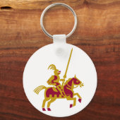 Knight on Horseback Sleutelhanger (Voorkant)