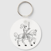 Knight on Horseback Sleutelhanger (Voorkant)