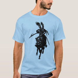 Knight op het paard t-shirt