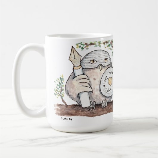 Knight Owl Koffiemok (Links)