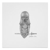 Knight Owl Poster (Voorkant)