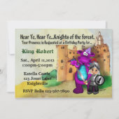 Knight Party Kaart (Voorkant)