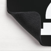 Knight Pictogram Mousepad Muismat (Hoek)