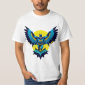 Knight Radiant: Batman gereformeerd in de Blauwe V T-shirt (Voorkant)