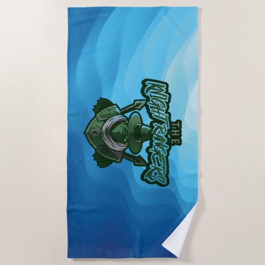 Knight Rangers Strandlaken (2023-2024) (Voorkant)