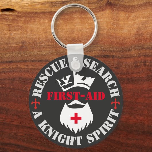 Knight Rescue & Search Sleutelhanger (Voorkant)