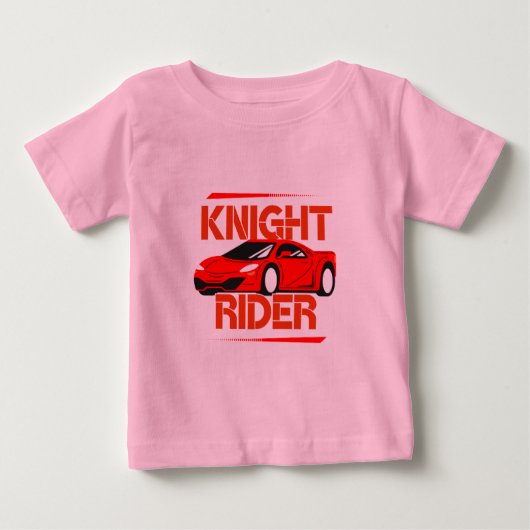 Knight Rider Baby T-Shirt  (Voorkant)