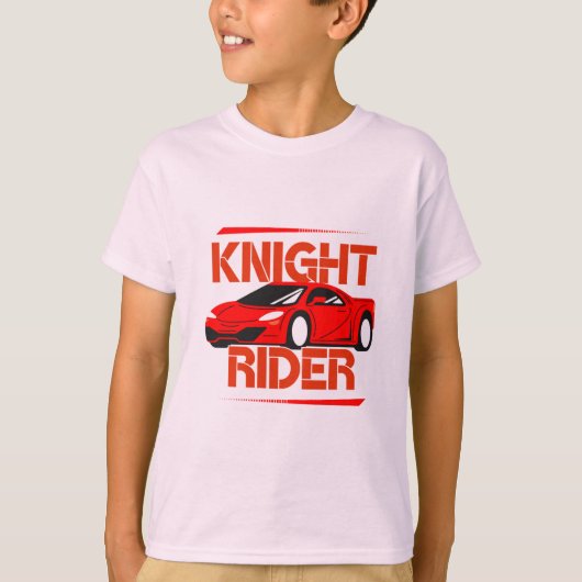Knight Rider Jongens T-Shirt (Voorkant)